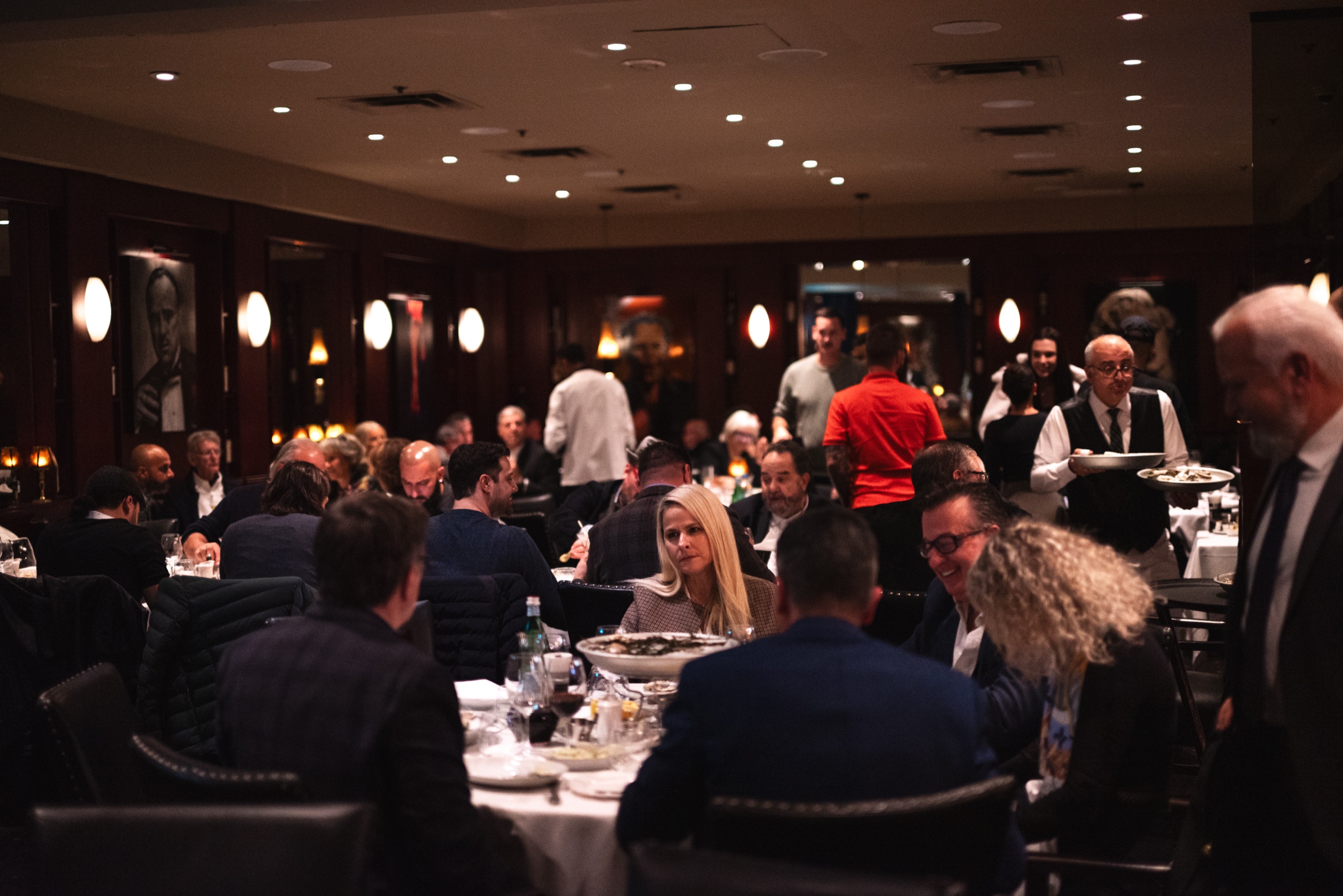 A full evening in the Rib N Reef dining room